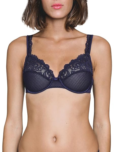 reggiseno blu notte