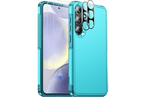 SPIDERCASE Designed for Samsung Galaxy S24 Plus Case, [10 FT Military Grade Drop Protection] Heavy Duty Shockproof Phone Case for Galaxy S24 Plus 2024, Light Blue