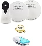 Babysense Baby Safe BUNDLE PACK: Babysense 5s Under-The-Mattress Baby Movement Monitor with Babysense Petite Clip Portable Infant Movement Monitor - 2 in 1