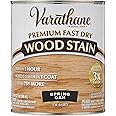 RUST-OLEUM qt Brands 262004 Spring Oak Varathane Fast Dry Wood Stain, 1 Quart