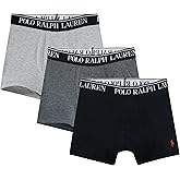 POLO RALPH LAUREN boys Boys' Multi-pack Boxer Briefs