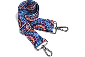 LoZoDo Silver Hardware Purse Strap Crossbody Straps for Purses Wide Shoulder Bag Strap Adjustable Replacementor Tote Handbags