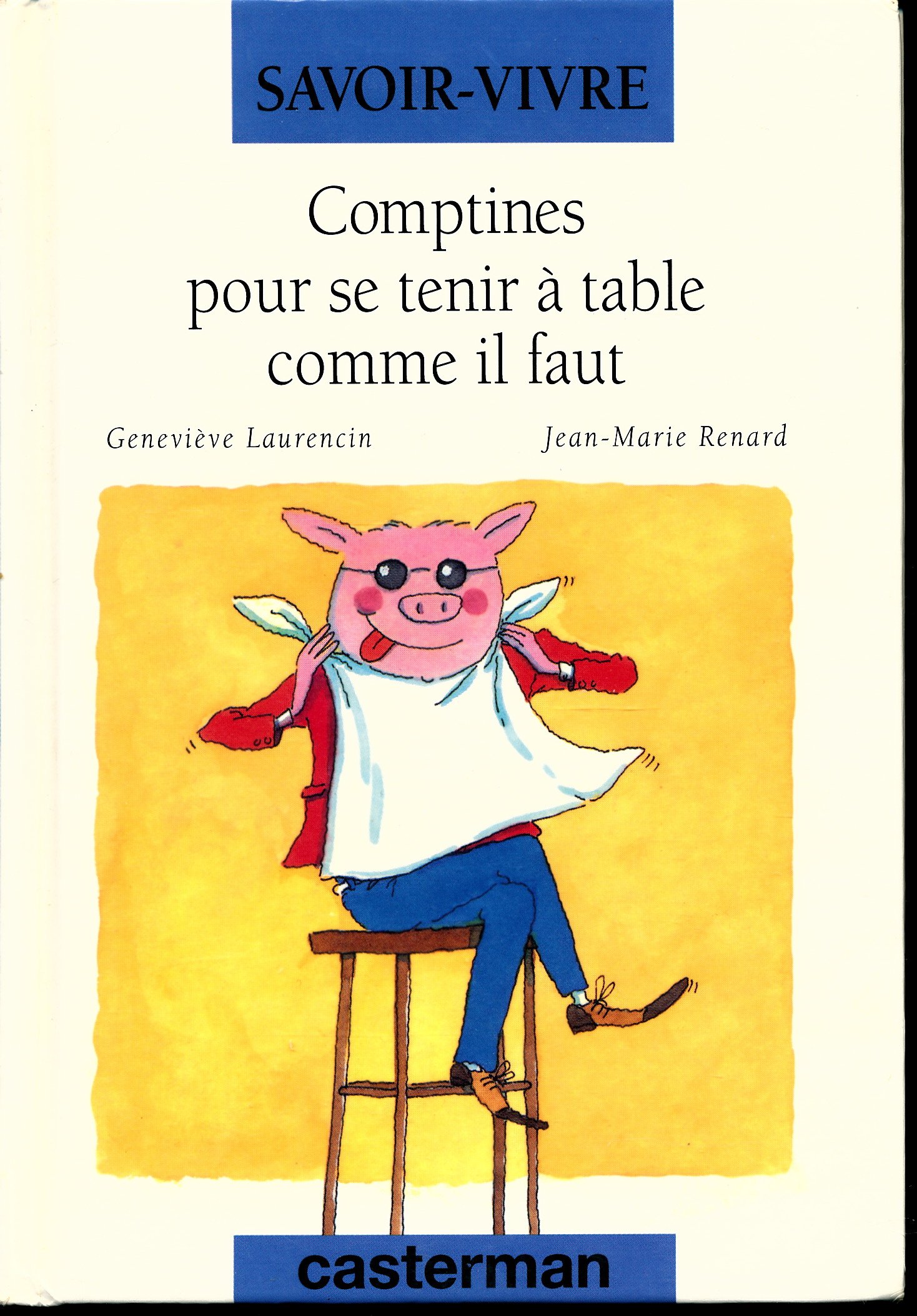 couverture de : Comptines pour se tenir &agrave; table comme il faut