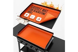 CRODALE BRANDS 36" Blackstone Silicone Mat - Heavy Duty Food Grade Silicone Griddle mat for Blackstone Griddle - BBQ Shield Against Rust, Grease & Dirt, All-Season Protection - Griddle Accessories