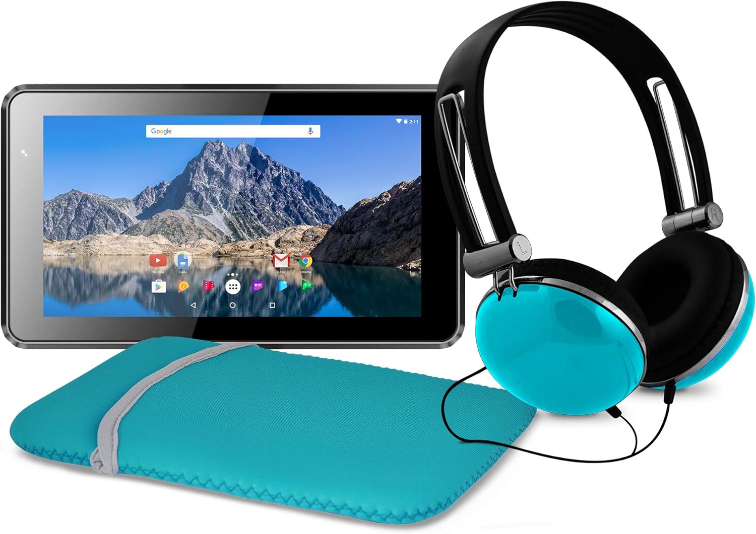 Ematic 7Inch Android 7.1 (Nougat), QuadCore 16GB Tablet