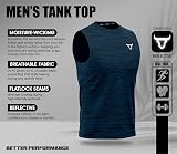 TORO ACTIVA 7 Pack Running Muscle Sleeveless Tank Top Men Dry-Fit Workout view 7