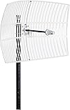 AIR802 Grid Antenna, 5.1 to 5.8 GHz, 26 dBi Gain ANGR5X26