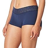 Maidenform womens Dream Cotton With Lace Boyshort
