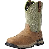 Ariat Heritage Roughstock Western Boot - Men's Square Toe Leather Work Boot