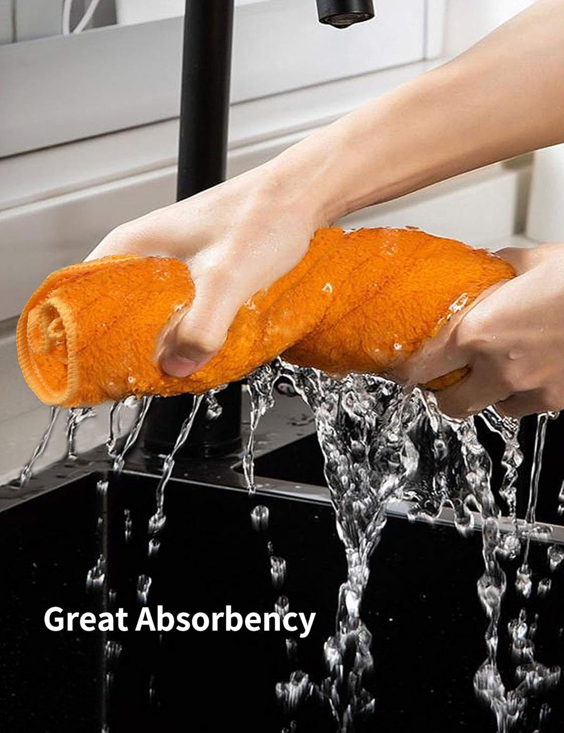 6PCS Micro Fiber Car Towels for Drying-Microfiber Rags for Cleaning, Thick Microfiber Cleaning Cloths for Detailing, Large Dust Cloths for Stainless Steel, Cleaning Rags for House, Leather-16'' x 16'': Kitchen & Dining