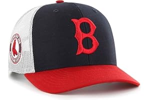 47 MLB Homerun Cooperstown Adjustable Snapback Mesh Trucker Hat, Adult One Size Fits All