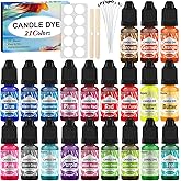 Roizefar Candle Dye - 21 Colors Wax Melt Dye for Candles Making, Oil-Based Dye for Wax, Highly Concentrate Liquid Candle Color Dyes