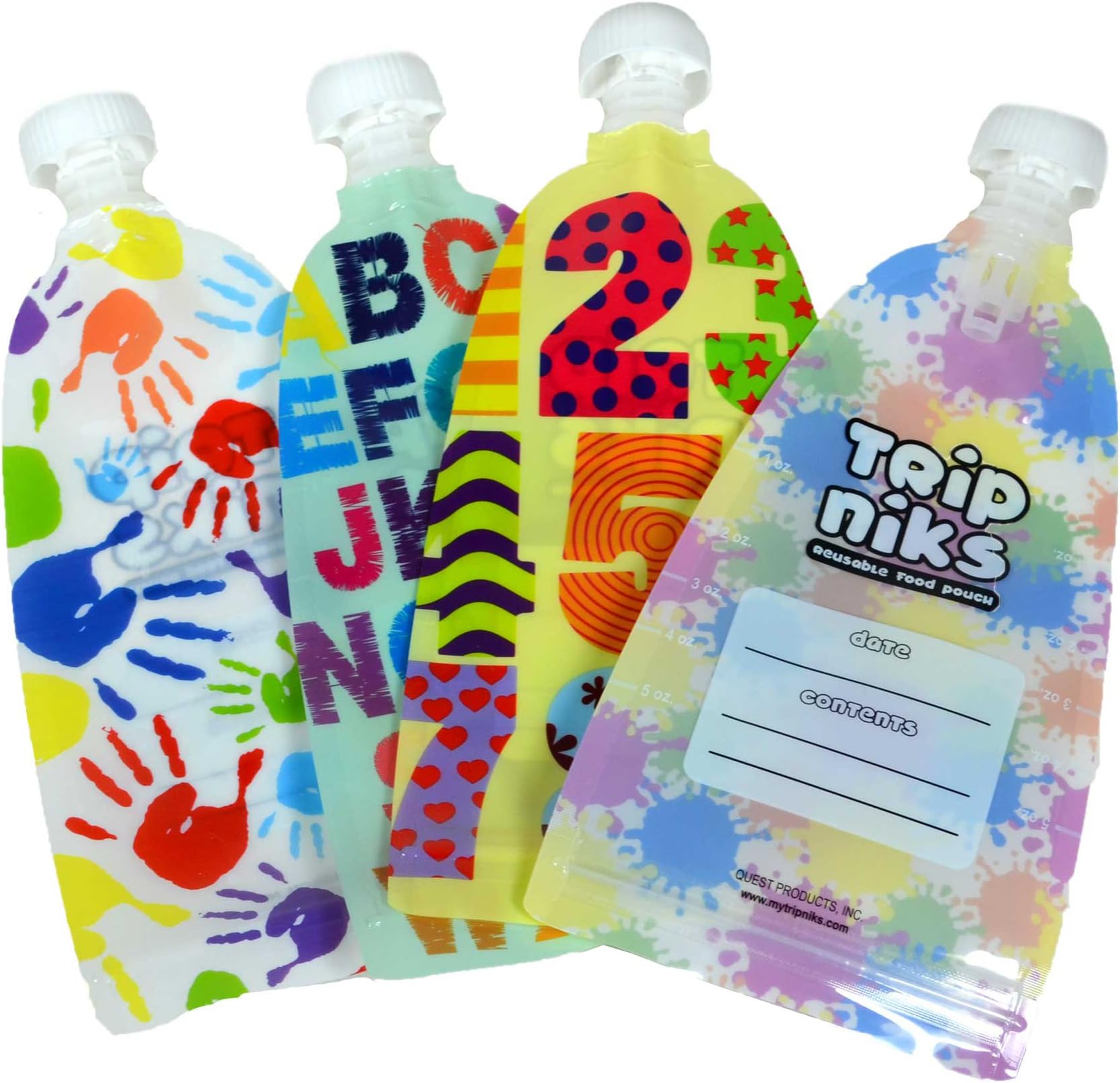 TripNiks Food Storage Container Variety Pack, 4 Pack