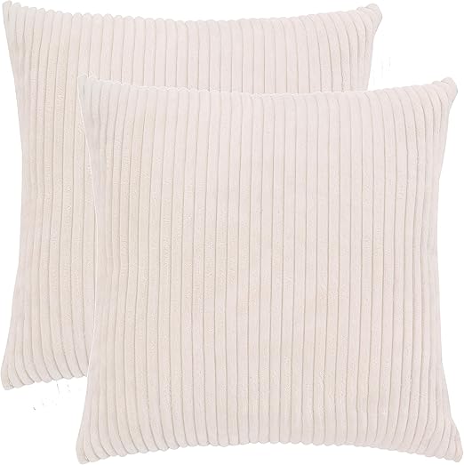 Amazon Com Famibay Cushion Covers Set Of 2 Super Soft Velvet