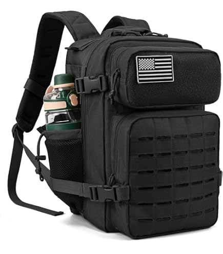 Tactical Outdoor Rucksacks 30L Large Waterproof Military Backpack for Camping Hiking Trekking Shoulder Bags : Sports & Outdoors