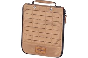 Plano Guide Series Tackle Bag | Premium Tackle Storage with No Slip Base and Included stows, Khaki with Brown and Black Trim