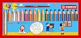 STABILO Woody 3-in-1 Multi-Talented Pencil Pack 18 Assorted Colors