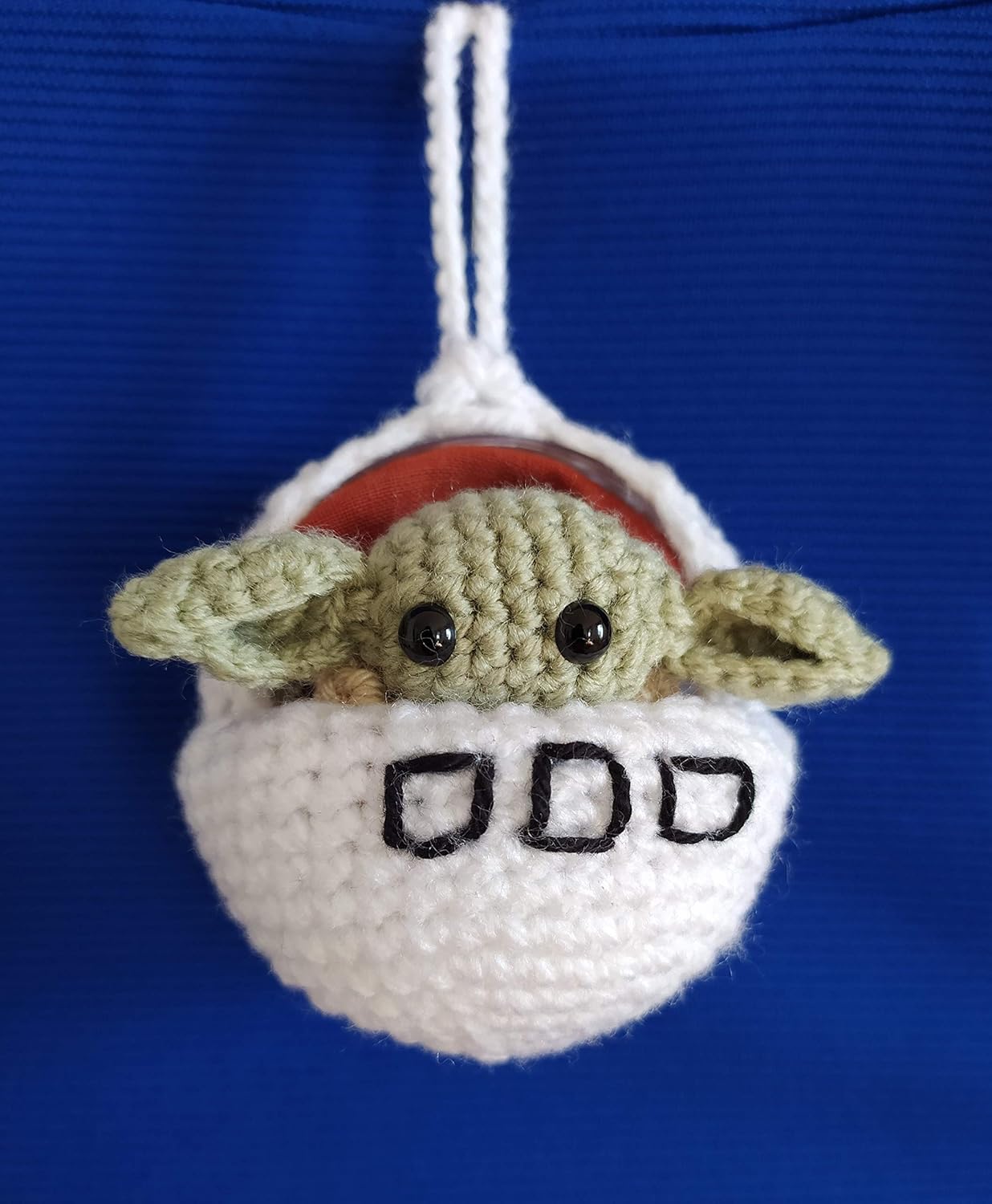 Baby yoda with Crib Amazon.co.uk Handmade