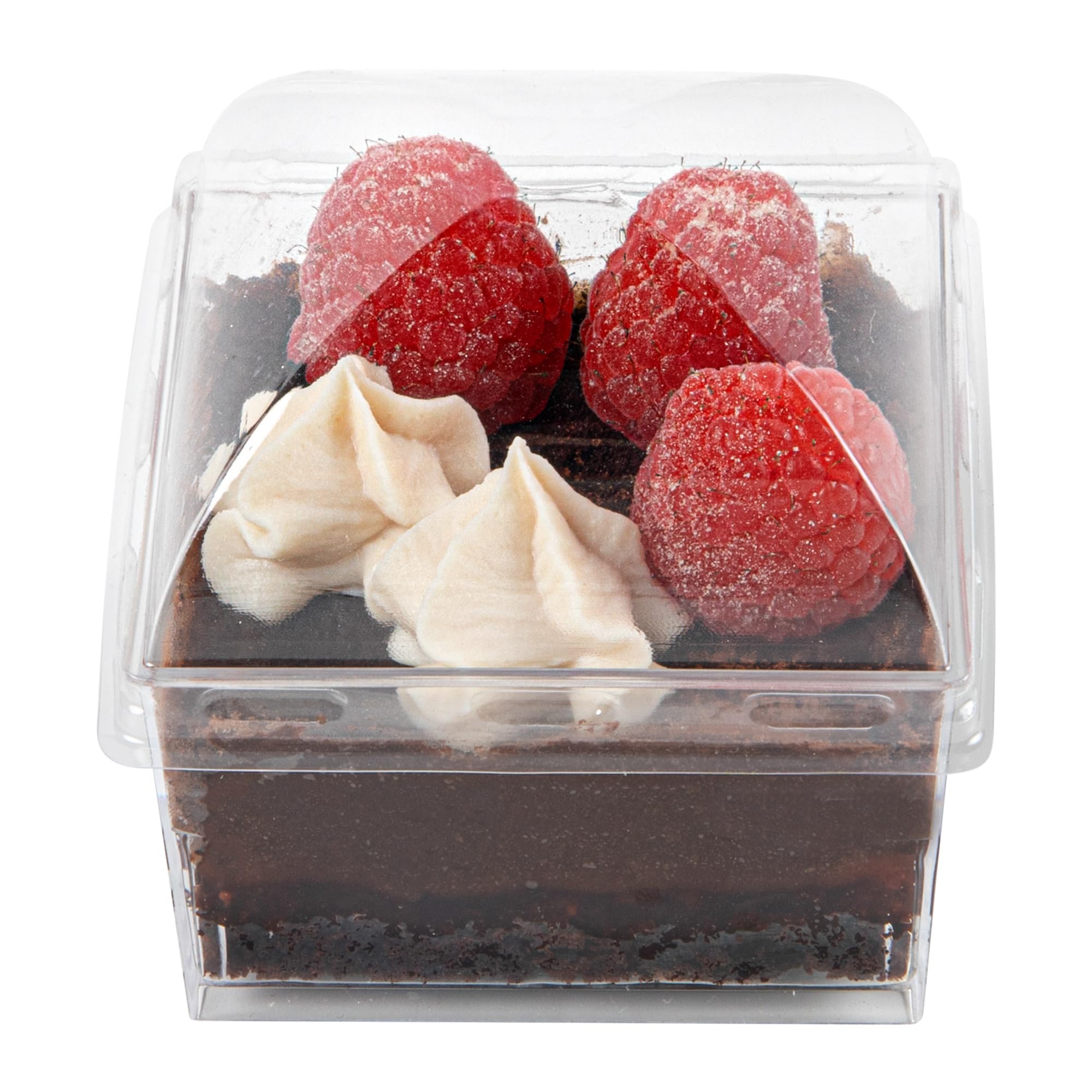 Photo 1 of Restaurantware LIDS ONLY: Mini Serve Dome Lids, 100 Disposable Round Covers - Cups Sold Separately, Stackable, Clear Plastic Dessert Cup Lid, Fits 5 Ounce Cups, For Dessert Delivery Orders