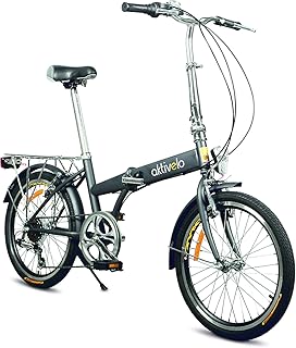 aktivelo Faltrad Klapprad Klappfahrrad 20 Zoll, 6 Gang