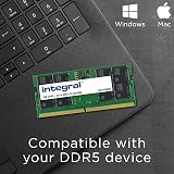 Integral 16GB DDR5 SODIMM 5600MHz Laptop RAM Memory Module view 3