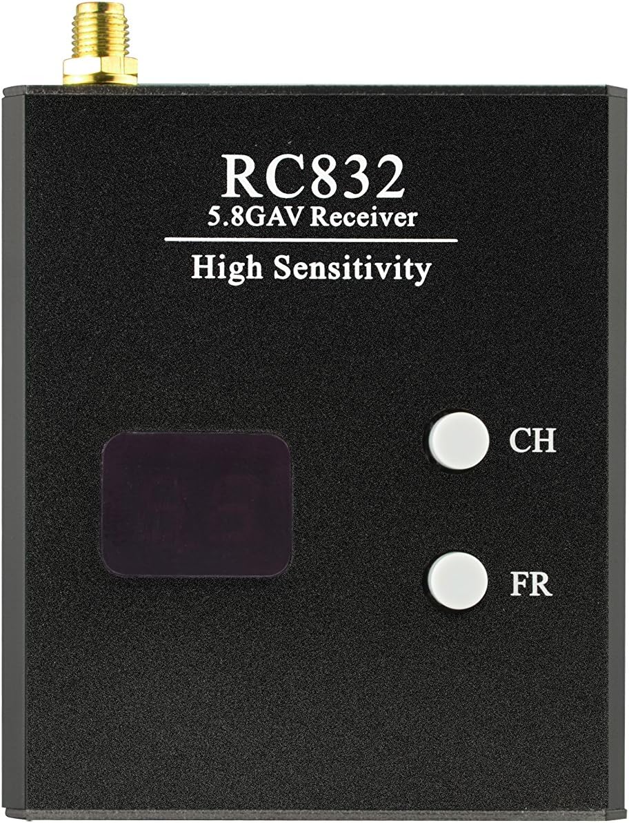 Wolfwhoop WR832 5.8GHz 40CH Wireless FPV Receiver for Racing Drone and Multicopter: Toys & Games