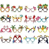 Vinsot 32 Pack Beach Pool Party Eyeglasses Decor