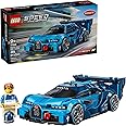 LEGO Speed Champions Bugatti Vision Gran Turismo Hyper Sports Car Building Toy for Kids & Gamers - Building Set W/Bugatti Dri