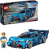 LEGO Speed Champions Bugatti Vision Gran Turismo Hyper Sports Car Building Toy for Kids & Gamers - Building Set W/Bugatti Dri