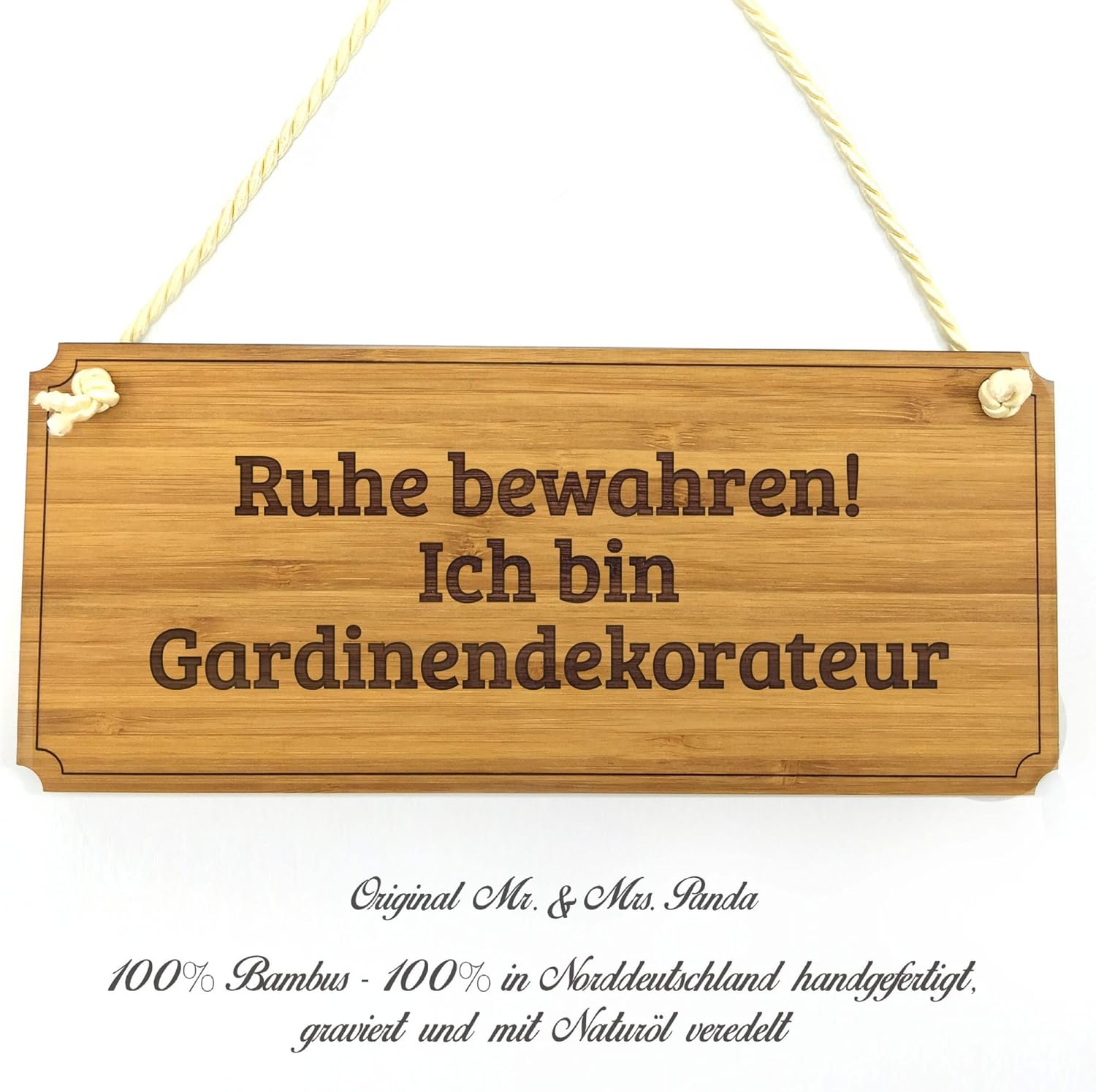 Mr Mrs Panda Targa Per Porta Classic Scudo Sono Tende Decoratore Lavoro Mestieri Formazione Chiusura Lavoro In Educativo Regalo Regalare Per Lo Studio Laurea Lavoro Scuola Congratulazioni Grazie Ringraziare Grazie