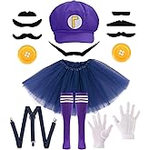 PIIDUOO Halloween Costumes Accessories for Adults Women - Halloween Costume 2025 Cosplay Party Set for Teen Girls