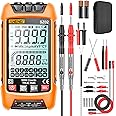 ANENG Digital Multimeter Smart Testers TRMS 9999 Counts Anti-Burning Ohm Amp Volt Meter Measures NCV,AC/DC Current/Voltage,Resistance,Continuity,Capacitance,diodes,Auto-ranging Electrical Tools