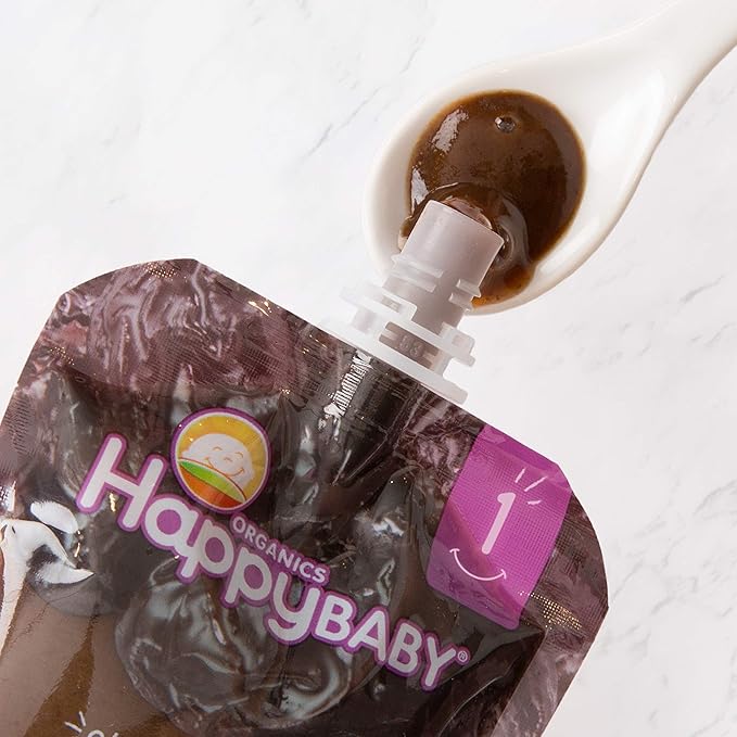 happy baby organic clearly crafted stage 1 baby food 1 prunes