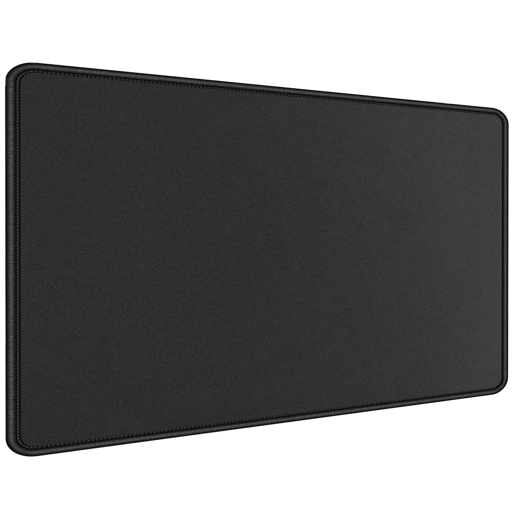 Hosimoln Gaming Mouse Pad, Extended Mouse Pad Size 90x40CM Thickness 3MM,Premium-Textured Non-Slip & Waterproof Computer Mousepad with Stitched Edges for Gaming, Office & Home-90x40 Black