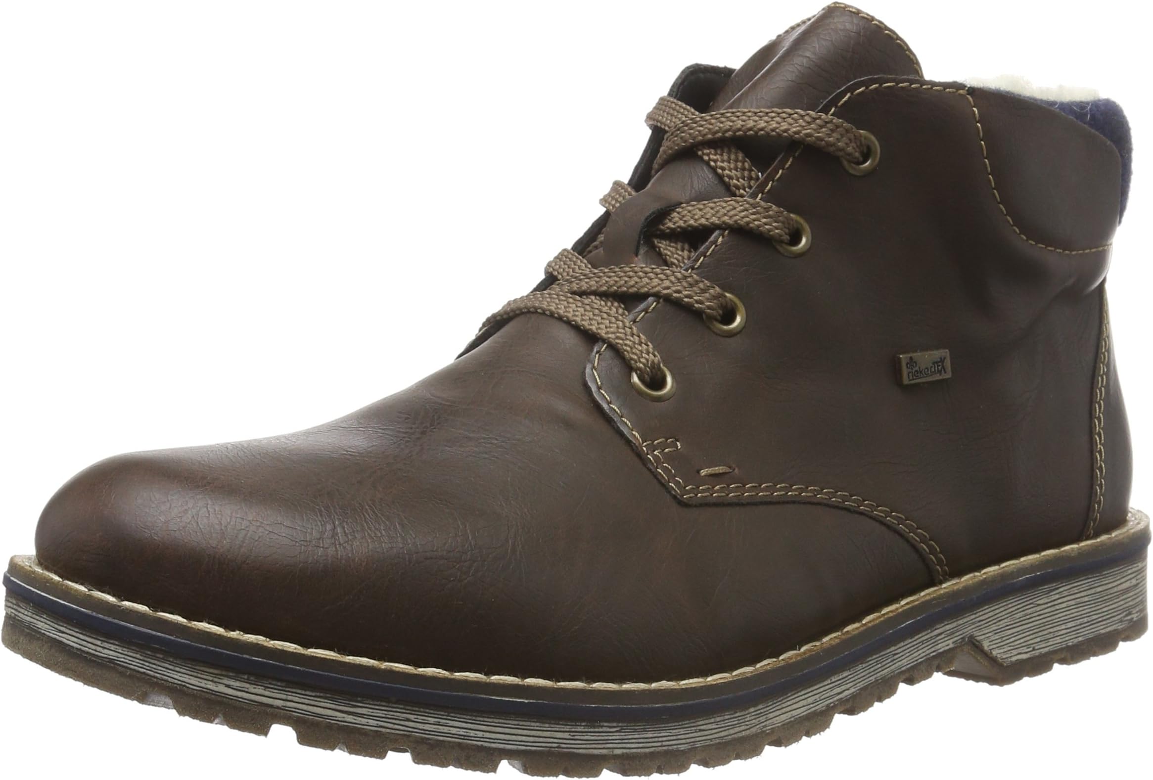 Rieker Men Boots Brown, (Kastanie/Navy) 39211-26