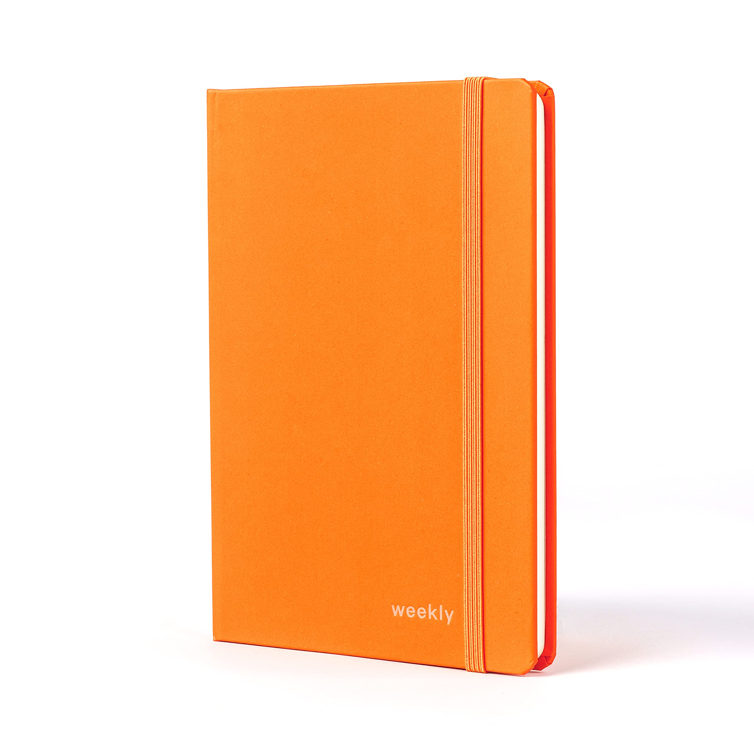 Jumble and Co Moodler B6 Week to View Undated Diary - Burnt Out Orange