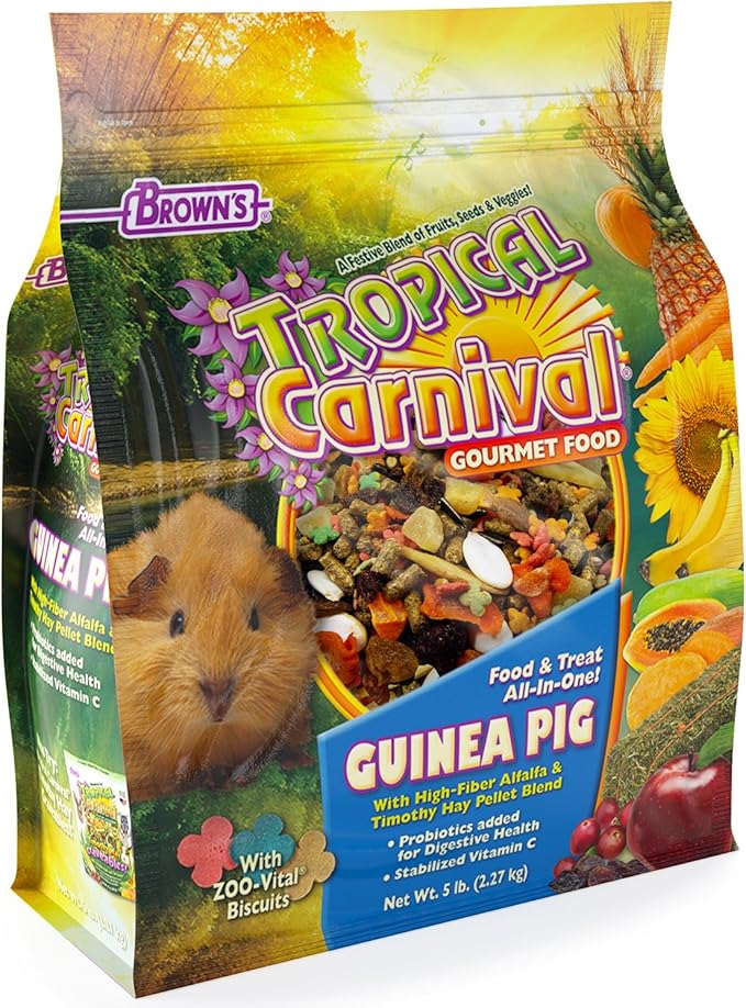 how much hay should a guinea pig have a day