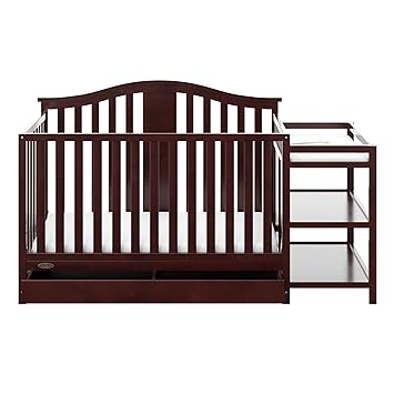 storkcraft crib with drawer