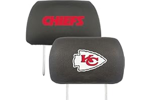 FANMATS NFL Unisex-Adult Embroidered Head Rest Cover