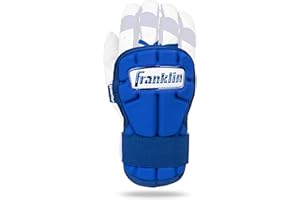 Franklin Sports Baseball Hand and Wrist Guard - PRT LG Series Adult Protector for Batting - Protective Shield for Right and Left Hand Hitters - One Size - Adult
