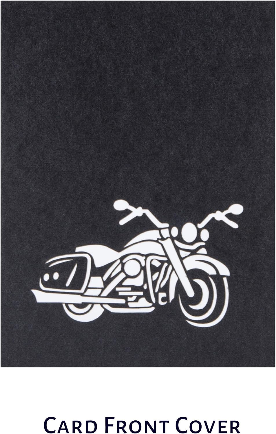 Cardology - Motorbike Pop-Up Card, Motorbike - Harley, 15cm x 20cm - Image 3