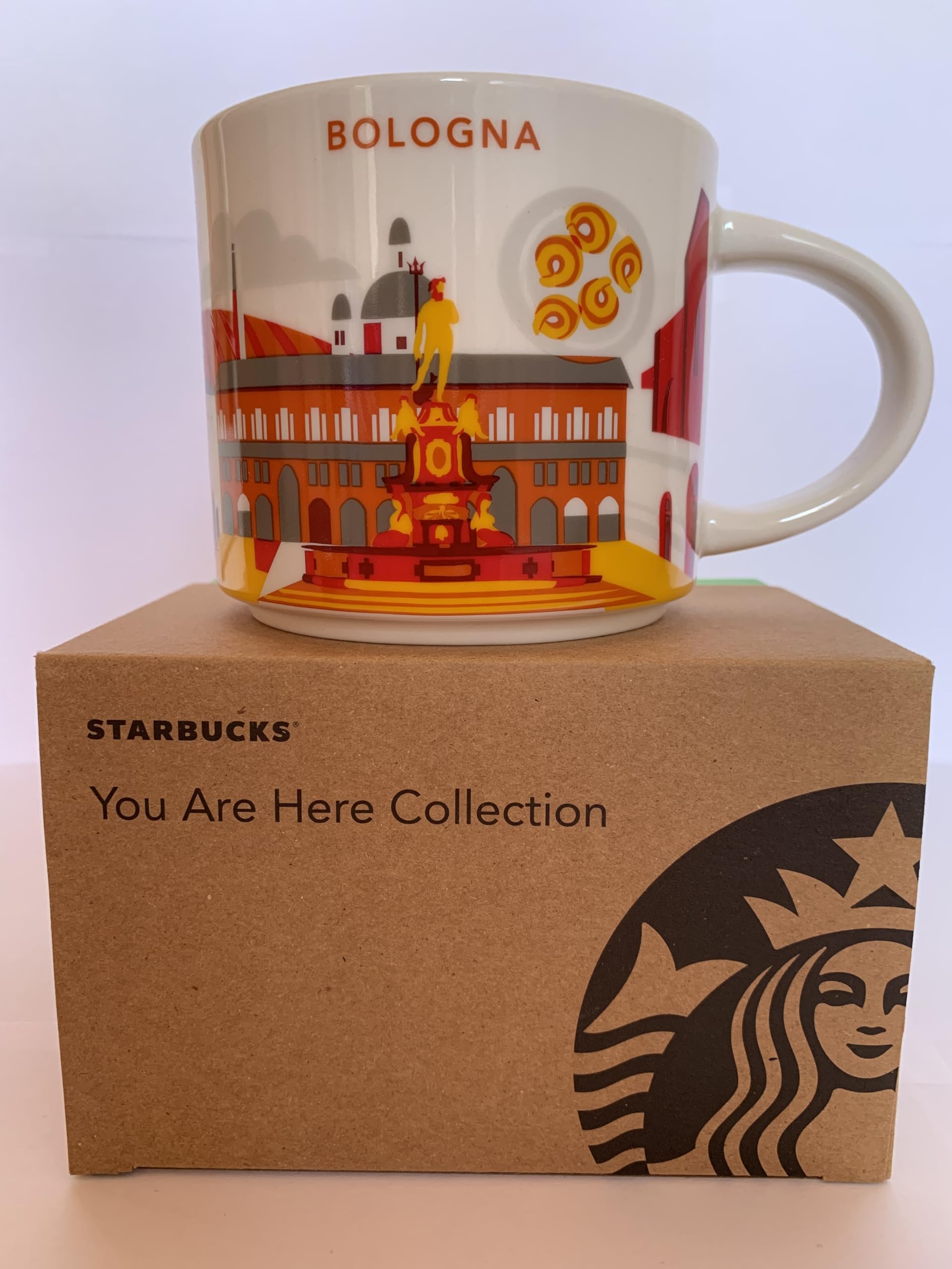 STARBUCKS - Bologna/Bologna (Italy) You Are Here Collection, Coffee Mug 14 oz
