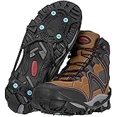 Due North Everyday G3 Ice Cleats for Shoes &amp; Boots - Traction Spikes for Men &amp; Women to Improve Grip on Snow &amp; Ice
