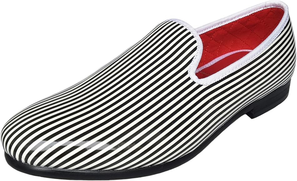 white smoking slippers