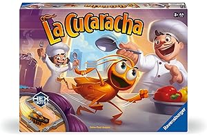 Ravensburger 22440 - La Cucaracha - Action Game with Electronic Cockroach for Big and Small, for 2-4 People, Suitable from 5 