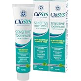 CloSYS SLS Free Toothpaste with Fluoride, 7 Ounce, 2 Pack, Gentle Mint | Sulfate Free, Sensitive Toothpaste Whitening