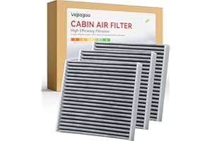 VEPAGOO CP182 CF11182 Cabin Air Filter includes Activated Carbon for Honda, Civic, Clarity, CR-V, CR-Z, Fit, HR-V, Insight, O