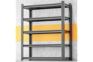 Hzdbhd Garage Shelving,Thickened 72" Garage Storage Shelves Heavy Duty Shelving Units and Storage,Adjustable 5 Tier Metal Shelving Storage for Garage Rack Shelf and Industrial Shelving for Basement