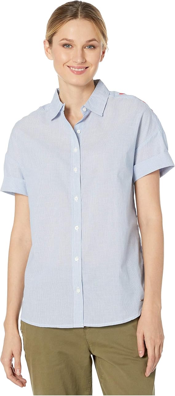 65a fashion polo blouse