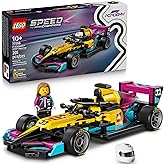LEGO Speed Champions F1 ACADEMY LEGO Race Car Building Toy - Pretend Play Racing Vehicle with F1 ACADEMY Minifigure - Play & 